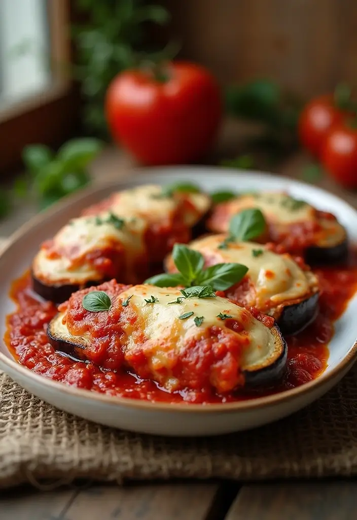 28 Heat and Eat Freezer Meal Ideas for Busy Families - 11. Eggplant Parmesan