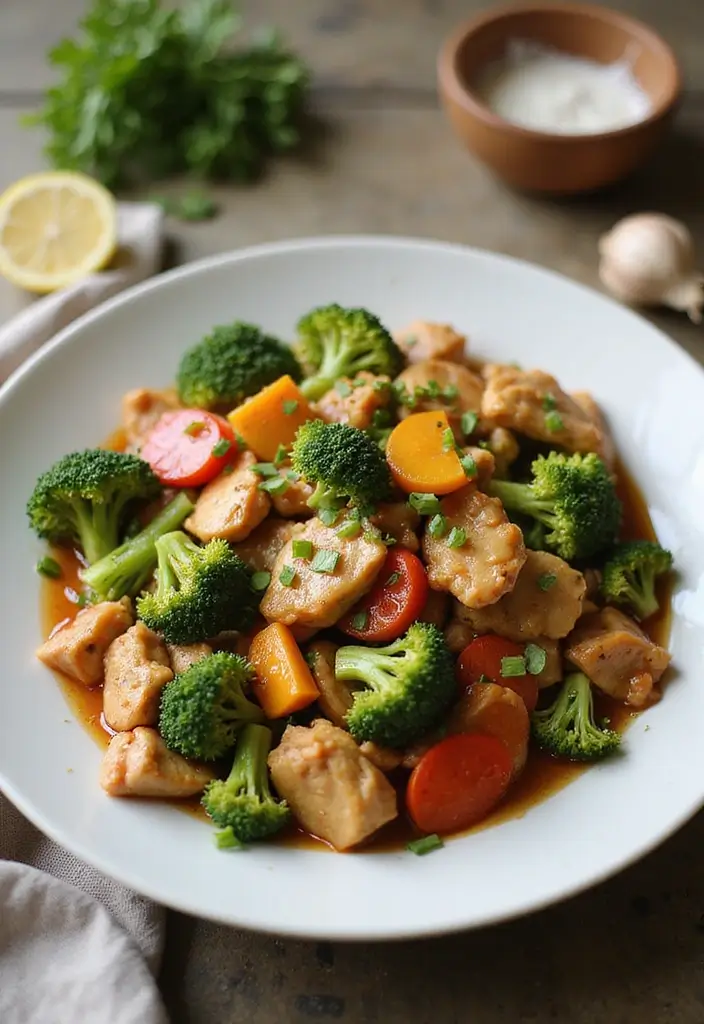 28 Heat and Eat Freezer Meal Ideas for Busy Families - 2. Chicken and Broccoli Stir-Fry