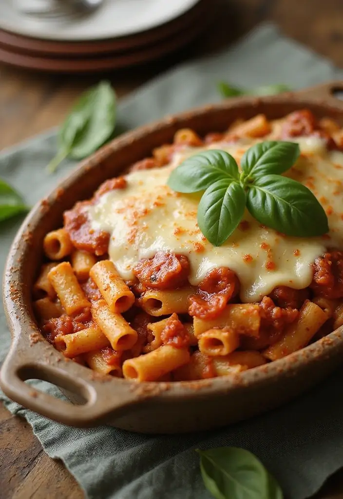 28 Heat and Eat Freezer Meal Ideas for Busy Families - 20. Baked Ziti