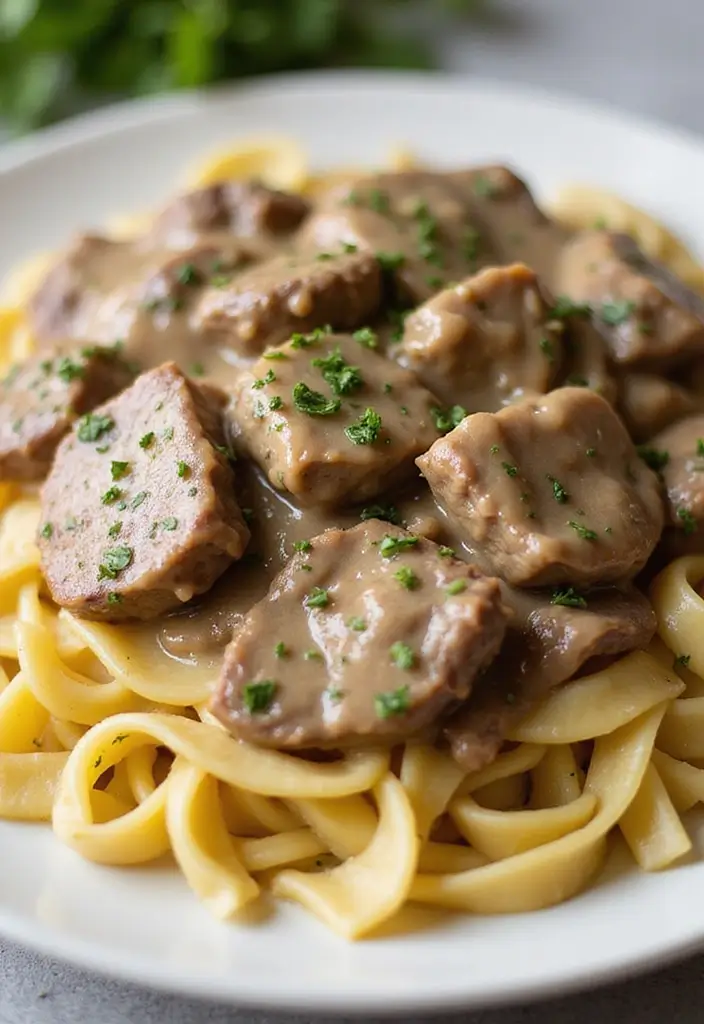 28 Instant Pot Freezer Meal Recipes That Save Time 2 28 Instant Pot Freezer Meal Recipes That Save Time - 2. Beef Stroganoff