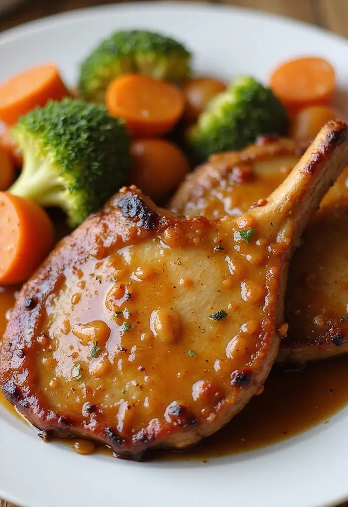 28 Instant Pot Freezer Meal Recipes That Save Time 7 28 Instant Pot Freezer Meal Recipes That Save Time - 7. Honey Garlic Pork Chops