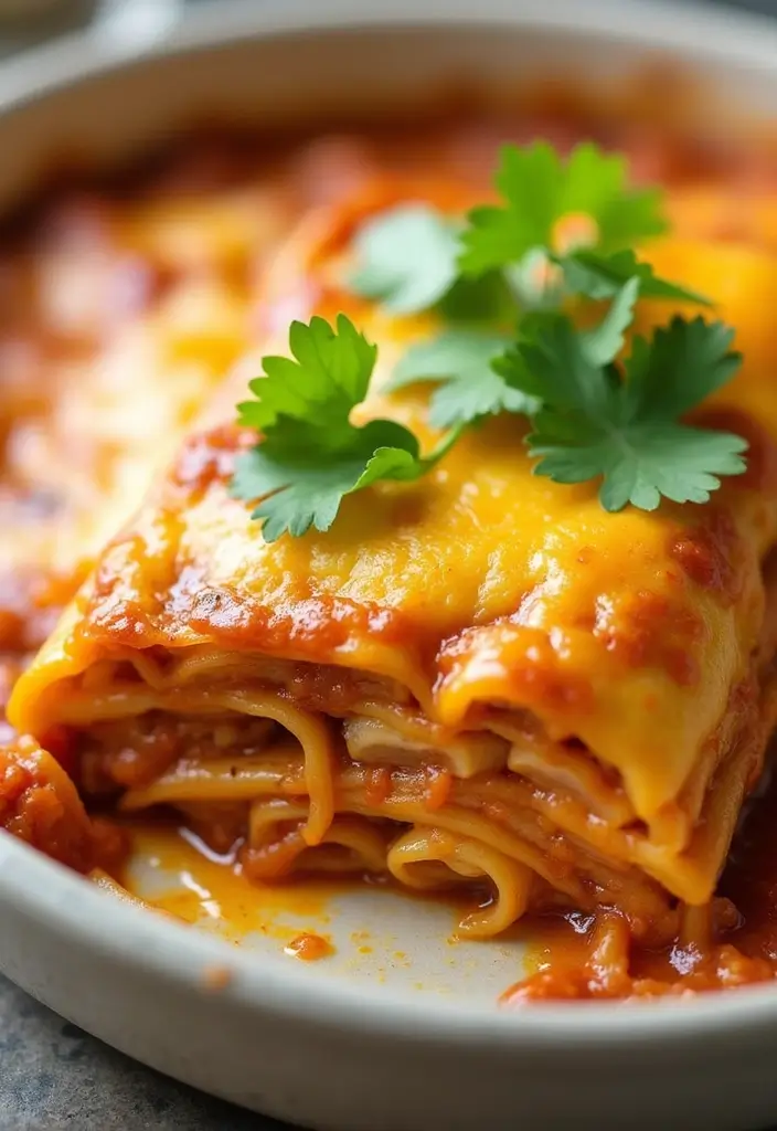 28 Ninja Foodi Freezer Dump Meal Recipes You’ll Love 6 28 Ninja Foodi Freezer Dump Meal Recipes You’ll Love - 6. Chicken Enchilada Casserole