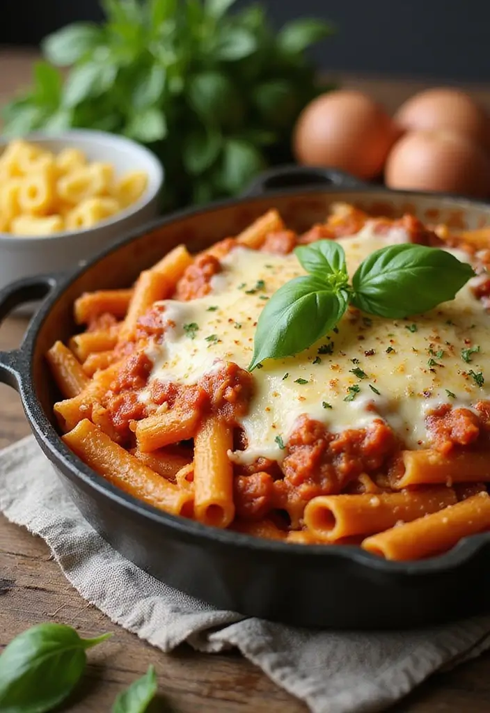 28 Six Sisters Freezer Meal Recipes to Try This Month - 11. Baked Ziti