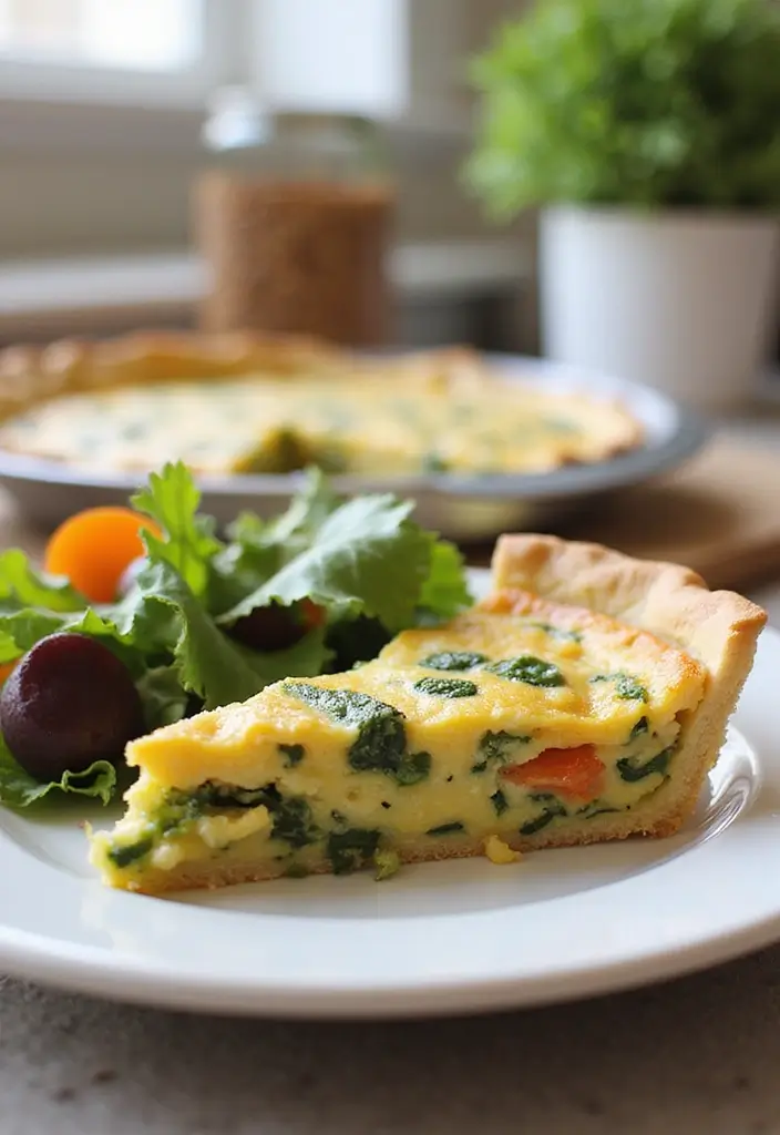 28 Six Sisters Freezer Meal Recipes to Try This Month - 20. Veggie Quiche