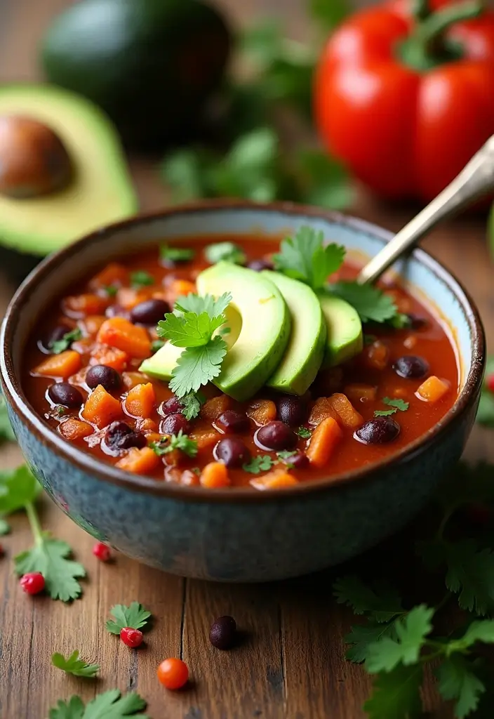 28 Six Sisters Freezer Meal Recipes to Try This Month - 3. Sweet Potato and Black Bean Chili