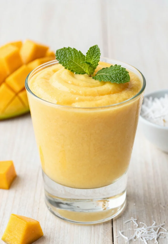 10 Easy Cold Dessert Recipes for No Bake Sweet Fixes - 1. Chilled Mango Coconut Mousse 1