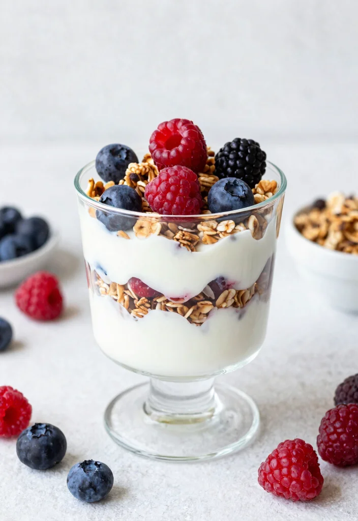 10 Easy Cold Dessert Recipes for No Bake Sweet Fixes - 3. Berry Yogurt Parfaits 1