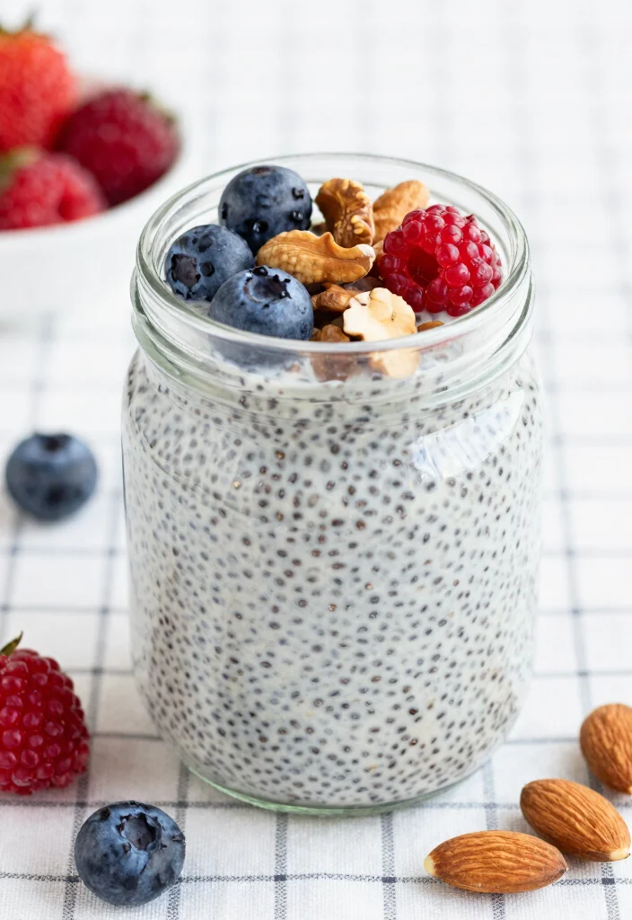 10 Easy Cold Dessert Recipes for No Bake Sweet Fixes - 5. Vegan Chia Seed Pudding 1