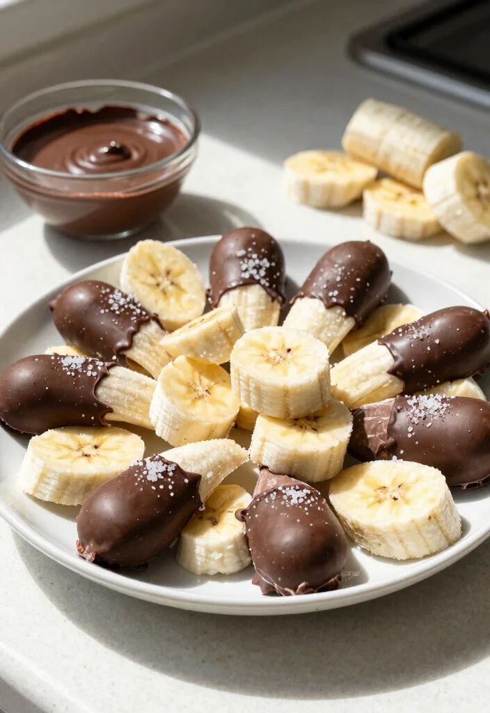 10 Easy Cold Dessert Recipes for No Bake Sweet Fixes - 6. Frozen Banana Bites 1