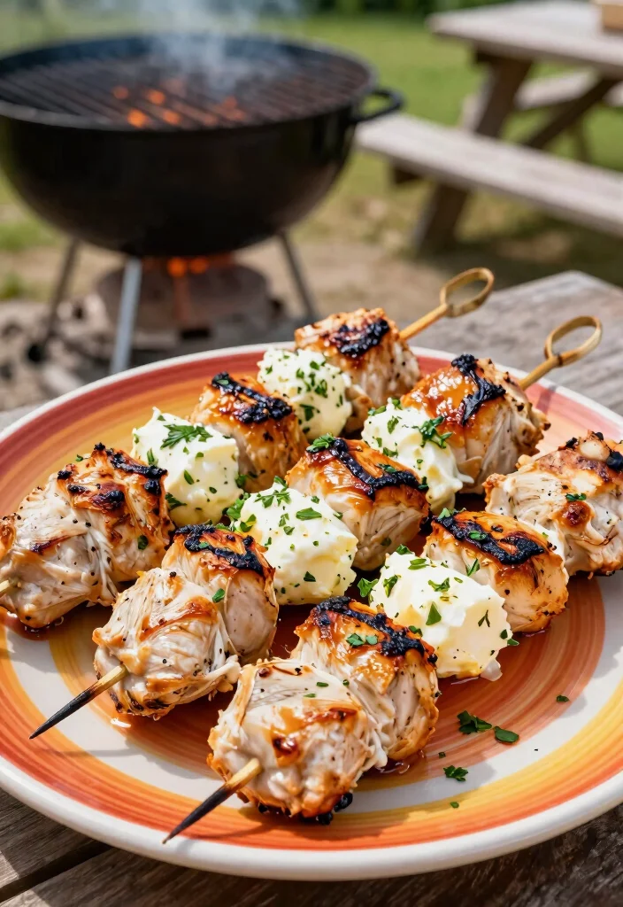 10 Keto Boursin Cheese Recipes for Rich Low Carb Flavor 56 10 Keto Boursin Cheese Recipes for Rich Low Carb Flavor - 6. Boursin Cheese and Herb Chicken Skewers 1
