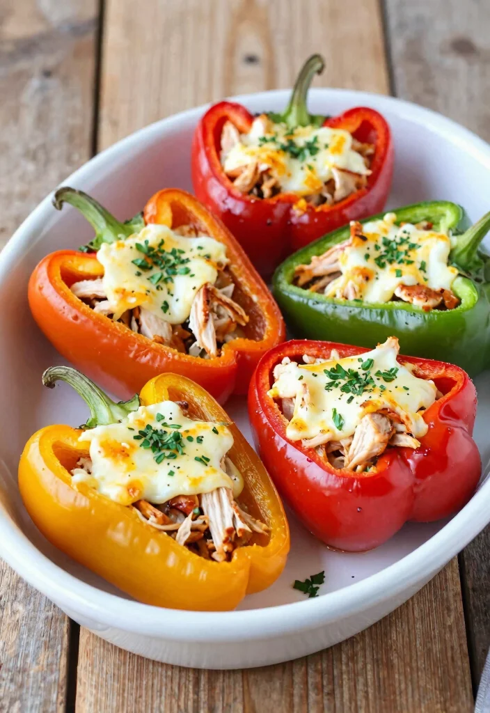 10 Keto Buffalo Chicken Recipes for Spicy Low Carb Comfort 23 10 Keto Buffalo Chicken Recipes for Spicy Low Carb Comfort - 3. Buffalo Chicken Stuffed Peppers 1