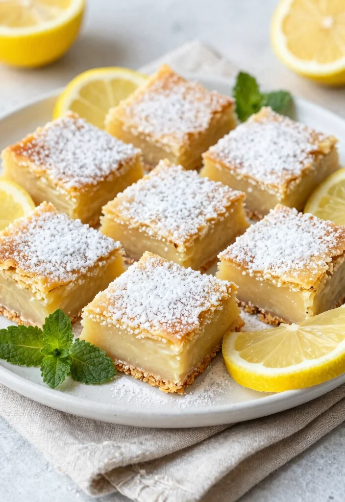 10 Keto Lemon Cake Recipes for Bright Low Carb Sweets - 3. Keto Lemon Bars 1