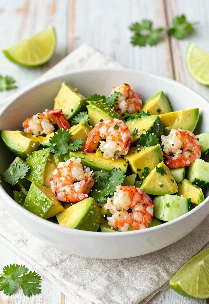 10 Keto Lobster Recipes for Elegant Low Carb Meals - 3. Lobster Avocado Salad 1