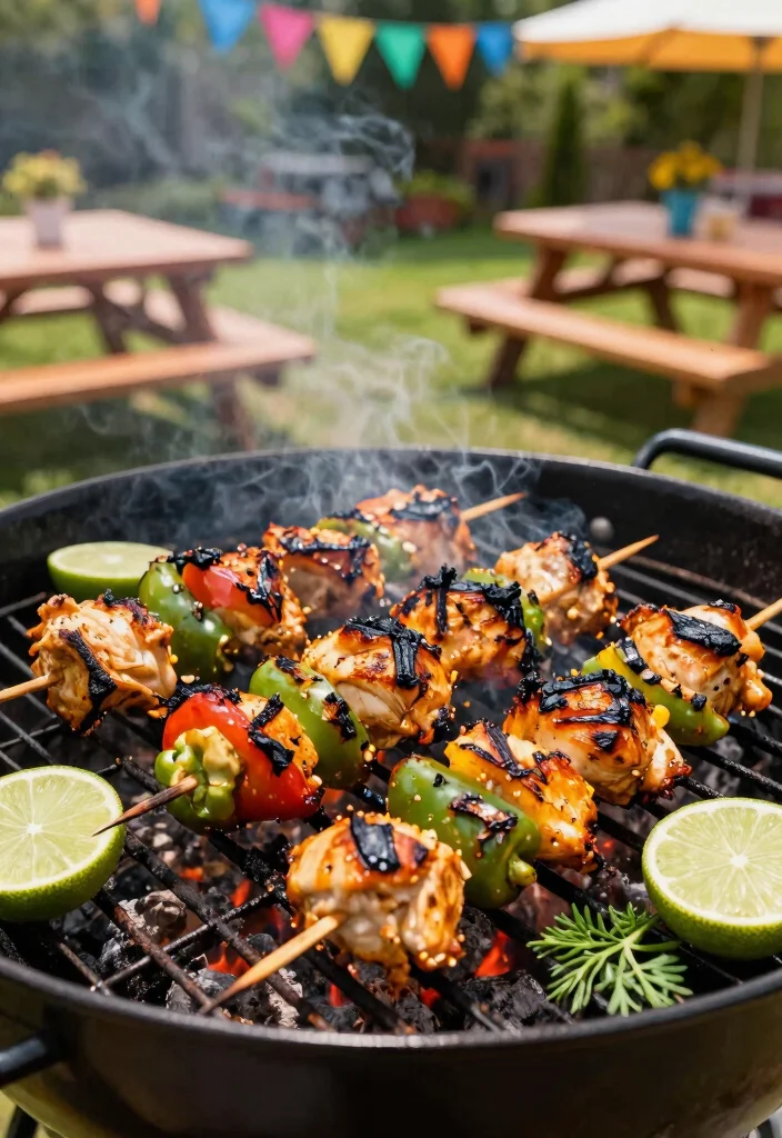 10 Keto Poblano Pepper Recipes for Mild Smoky Heat 23 10 Keto Poblano Pepper Recipes for Mild Smoky Heat - 3. Grilled Poblano and Chicken Skewers 1