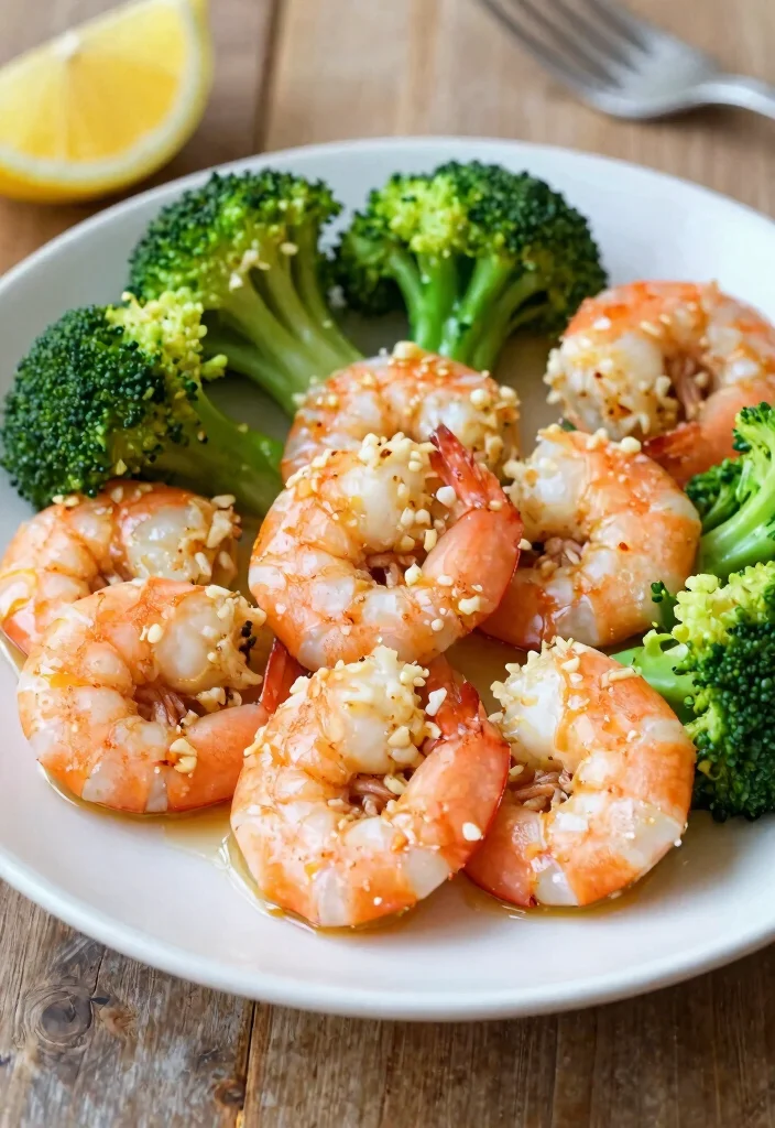 10 Keto Shrimp and Broccoli Recipes for Fast Low Carb Dinners - 1. Garlic Butter Shrimp and Broccoli 1