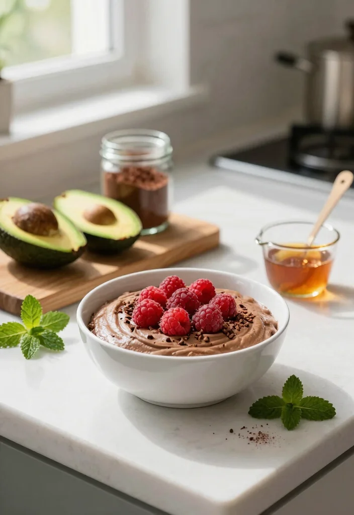 10 Low Cholesterol Dessert Recipes for Heart Smart Sweets - 1. Creamy Avocado Chocolate Mousse 1