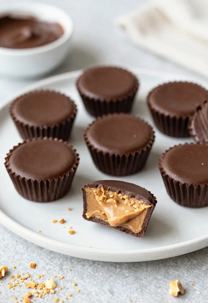 10 Low Cholesterol Dessert Recipes for Heart Smart Sweets - 10. Vegan Peanut Butter Cups 1