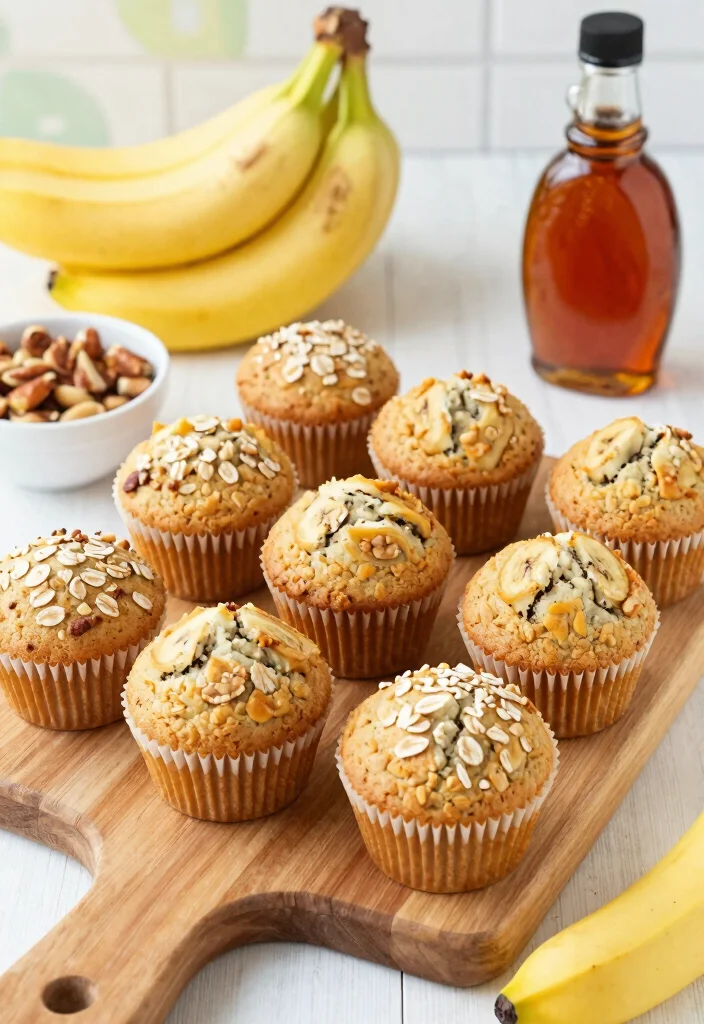 10 Ripe Banana Dessert Recipes for Naturally Sweet Baking - 3. Vegan Banana Muffins 1