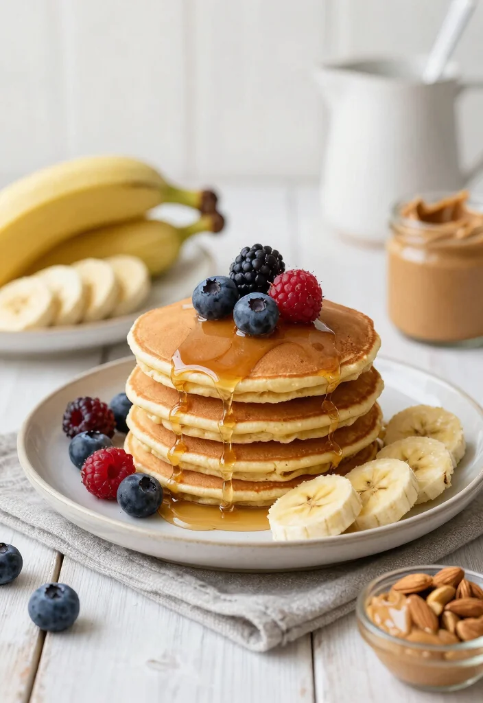 10 Ripe Banana Dessert Recipes for Naturally Sweet Baking - 5. Gluten-Free Banana Pancakes 1