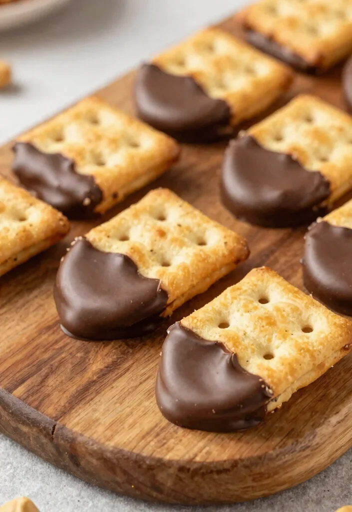 10 Saltine Cracker Dessert Recipes for Sweet and Salty Bakes - 6. Saltine Cracker Peanut Butter Treats 1