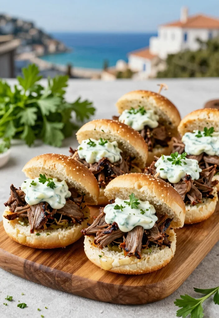 10 Slider Dinner Recipes for Easy Shareable Meals 100 10 Slider Dinner Recipes for Easy Shareable Meals - 10. Greek Lamb Sliders 1