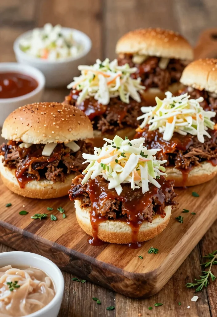 10 Slider Dinner Recipes for Easy Shareable Meals 23 10 Slider Dinner Recipes for Easy Shareable Meals - 3. BBQ Pulled Pork Sliders 1