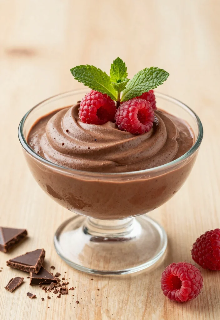10 Vegan Discard Recipes for Zero Waste Baking - 2. Aquafaba Chocolate Mousse 1