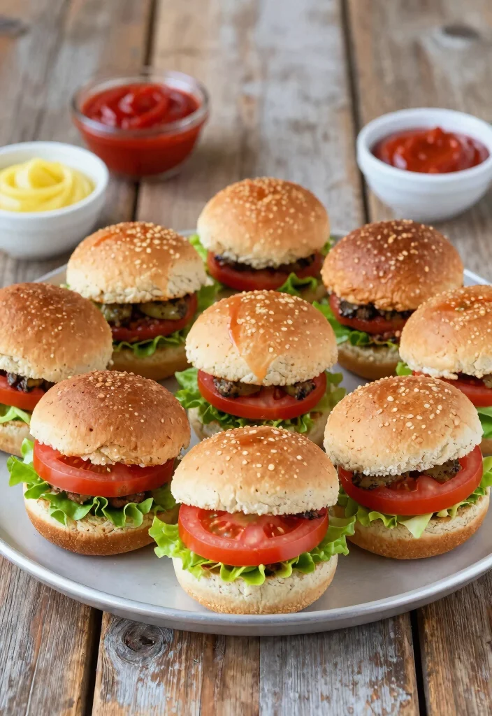 10 Vegan Fast Food Recipes Made Healthier at Home - 6. Tasty Vegan Sliders 1