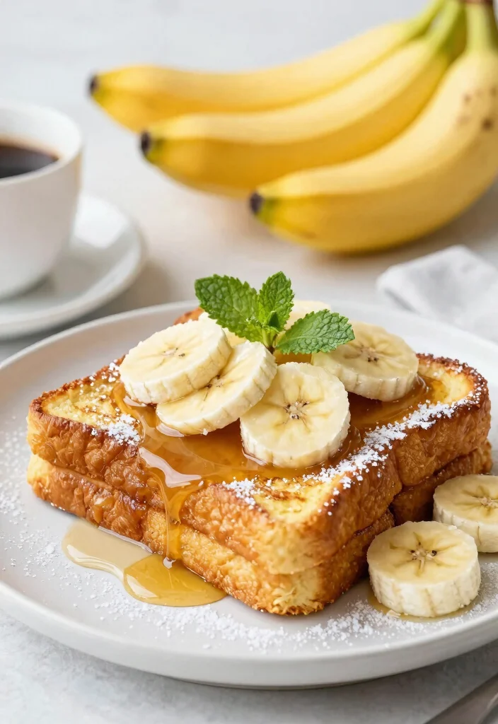 12 Banana Pudding Dessert Recipes for Classic Creamy Comfort - 11. Banana Pudding French Toast 1