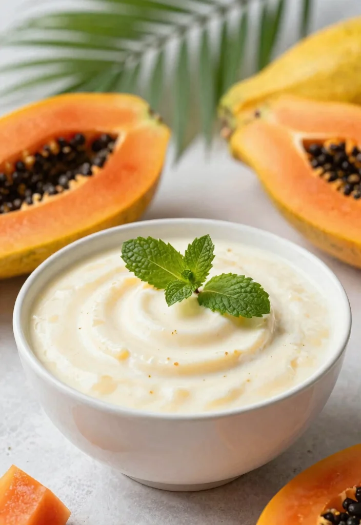 12 Brazilian Dessert Recipes with Traditional Sweet Flavors - 7. Papaya Cream – Exotic and Refreshing 1
