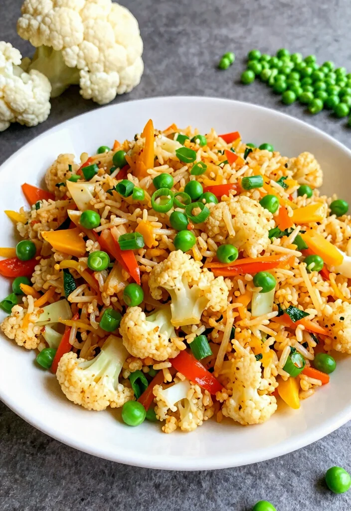 12 Budget Friendly Dinner Recipes That Still Taste Great - 10. Cauliflower Fried Rice 1