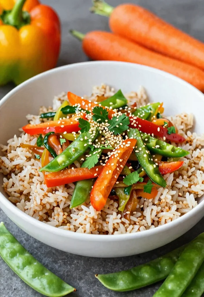 12 Budget Friendly Dinner Recipes That Still Taste Great - 3. Vegetable Stir-Fry with Brown Rice 1