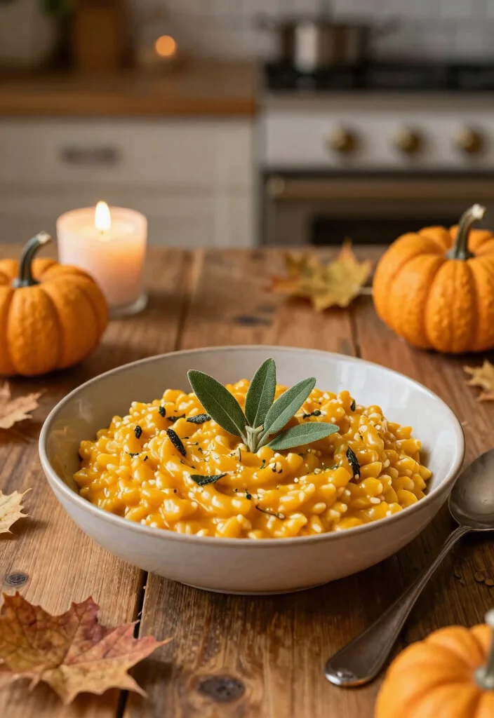 12 Fall Dinner Recipes for Cozy Seasonal Nights 1 12 Fall Dinner Recipes for Cozy Seasonal Nights - 1. Pumpkin Risotto 1