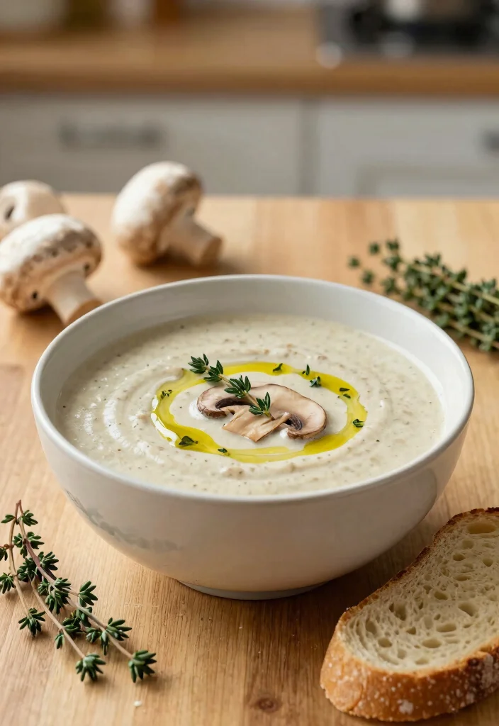 12 Fall Dinner Recipes for Cozy Seasonal Nights 23 12 Fall Dinner Recipes for Cozy Seasonal Nights - 3. Creamy Mushroom Soup 1