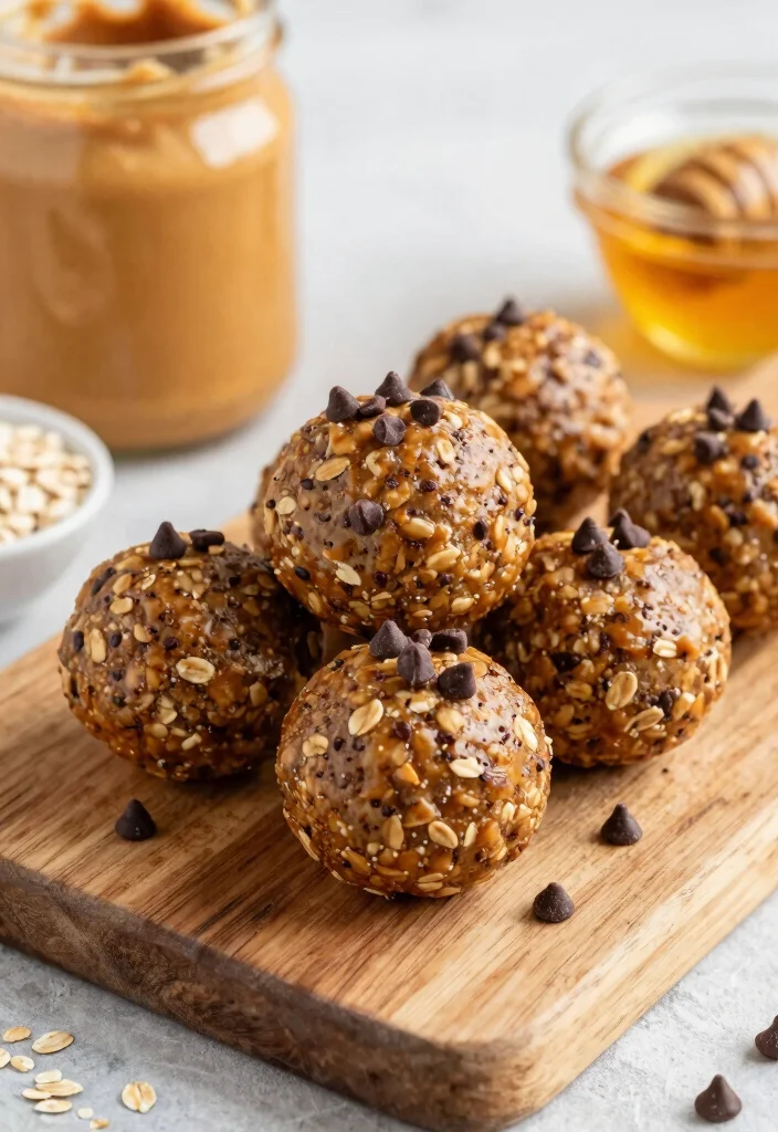 12 Healthy Oat Energy Ball Recipes for Quick Fuel - 1. Classic Peanut Butter Oat Energy Balls 1