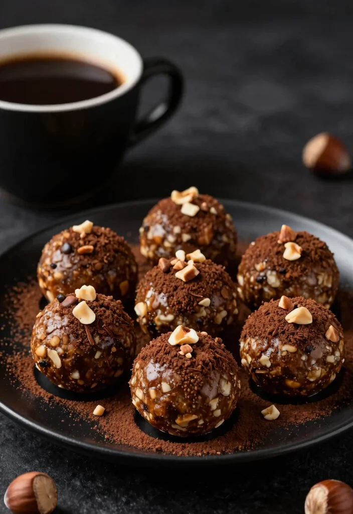 12 Healthy Oat Energy Ball Recipes for Quick Fuel - 12. Espresso Hazelnut Energy Balls 1