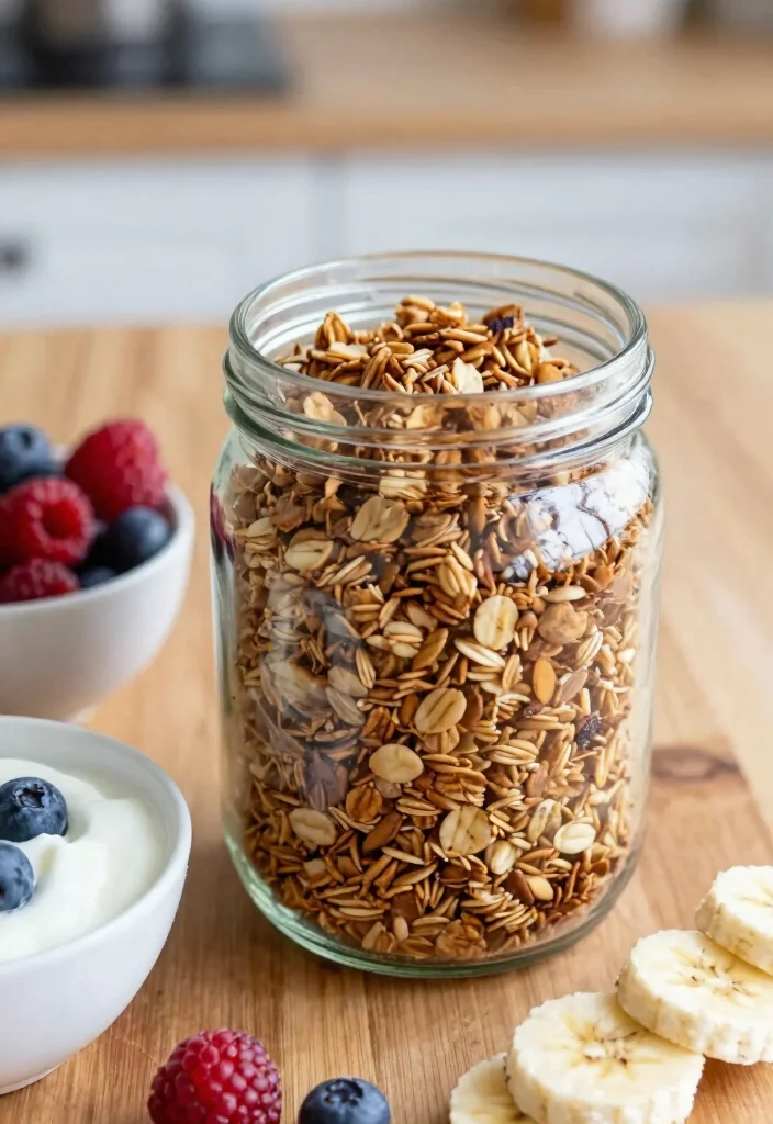 12 Healthy Okara Recipes for High Fiber Plant Based Meals 12. Okara Granola 0