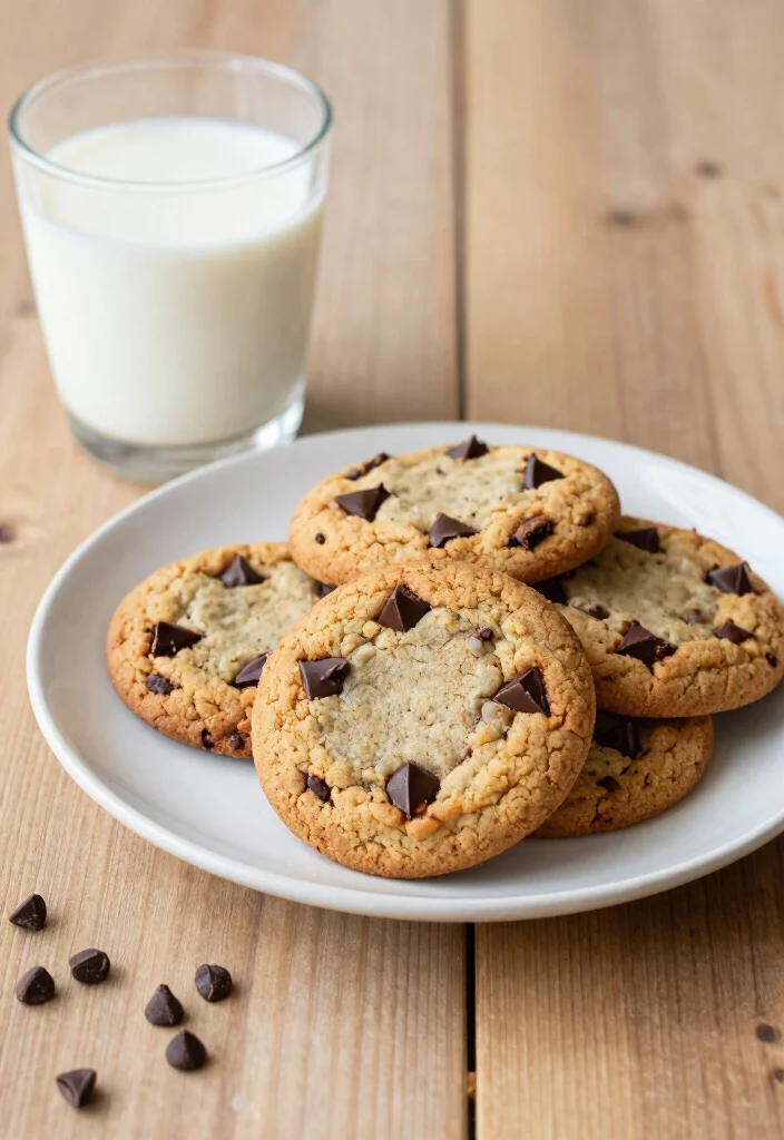 12 Healthy Okara Recipes for High Fiber Plant Based Meals 7. Okara Chocolate Chip Cookies 0