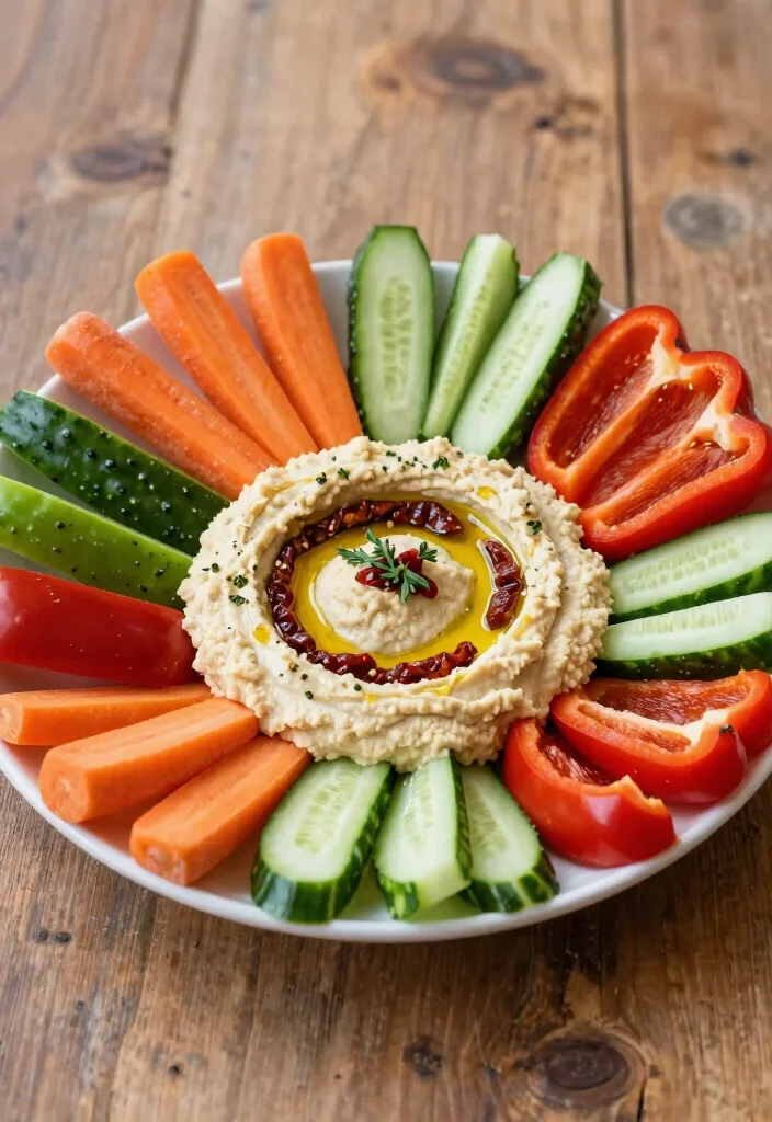 12 Healthy Sun Dried Tomato Recipes for Bold Savory Flavor - 3. Sun Dried Tomato Hummus 1