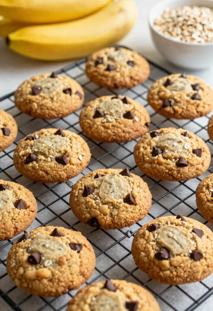 12 Healthy Sweet Treat Recipes for Guilt Free Indulgence - 2. Banana Oatmeal Cookies 1