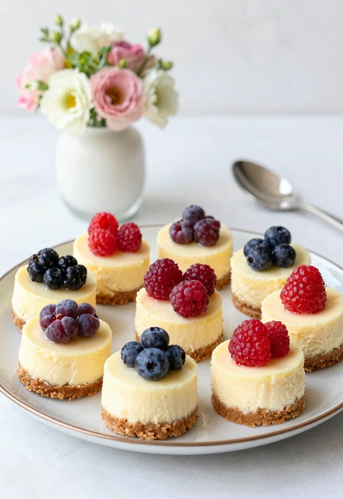 12 High Protein Dessert Recipes for Smart Sweet Fuel - 6. High Protein Cheesecake Bites 1