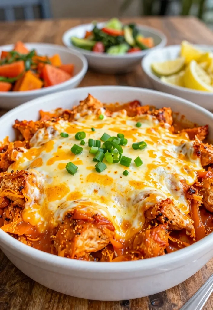 12 Keto Chicken Bake Recipes for Easy Weeknight Meals - 3. Spicy Buffalo Chicken Casserole 1