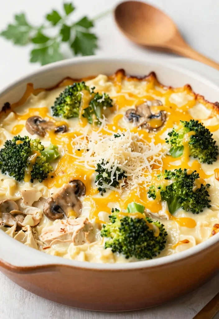 12 Keto Chicken Bake Recipes for Easy Weeknight Meals - 4. Keto Chicken Alfredo Bake 1