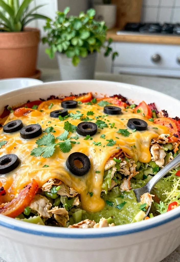 12 Keto Chicken Bake Recipes for Easy Weeknight Meals - 8. Salsa Verde Chicken Bake 1