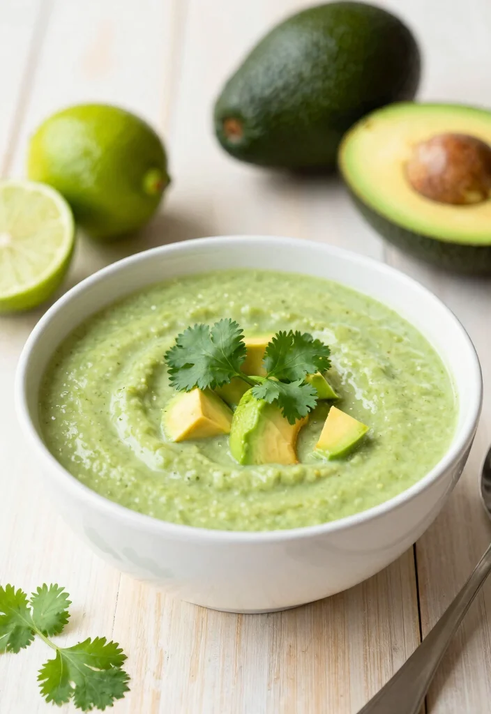 12 Keto Vegetable Soup Recipes for Cozy Low Carb Bowls 122 12 Keto Vegetable Soup Recipes for Cozy Low Carb Bowls - 12. Avocado and Lime Soup 1
