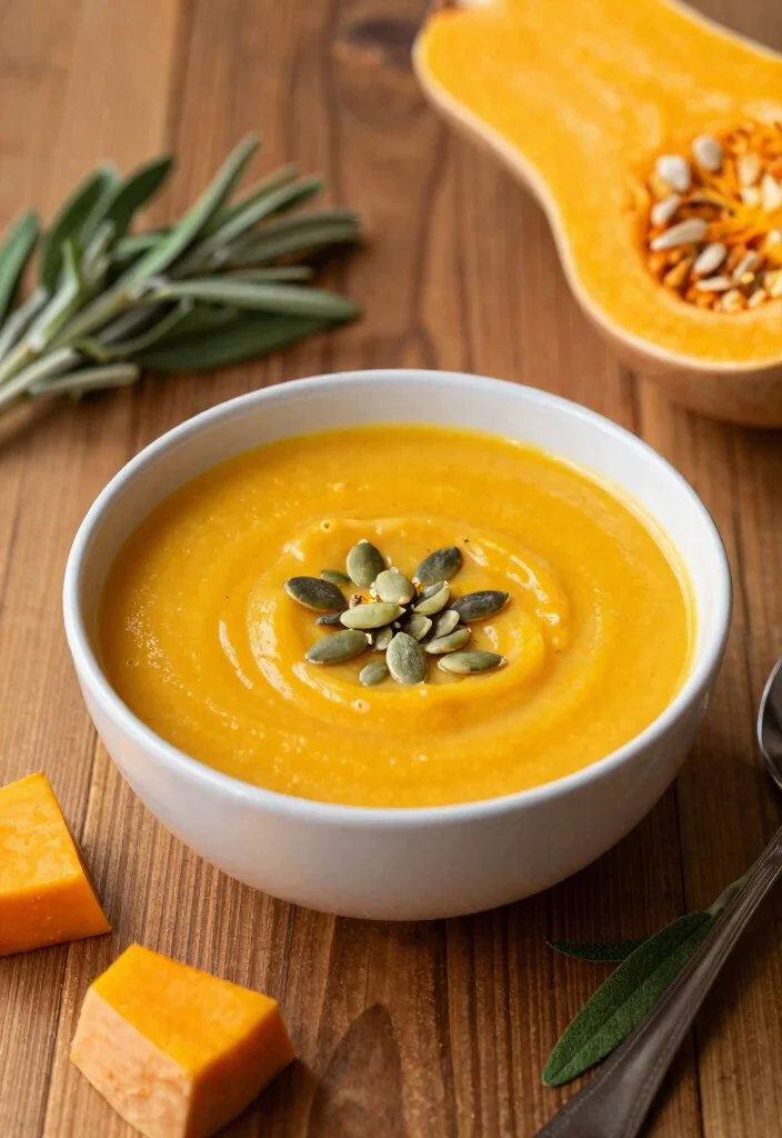 12 Keto Vegetable Soup Recipes for Cozy Low Carb Bowls 89 12 Keto Vegetable Soup Recipes for Cozy Low Carb Bowls - 9. Butternut Squash and Sage Soup 1