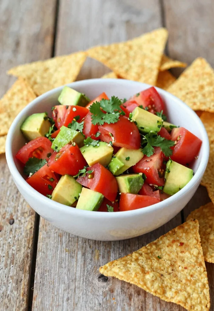 12 Mexican Dinner Recipes with Bold Fresh Flavor - 4. Fresh Tomato and Avocado Salsa 1