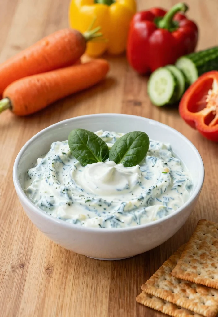 12 Protein Rich Dinner Recipes for Filling Balanced Meals - 9. Greek Yogurt and Spinach Dip 1