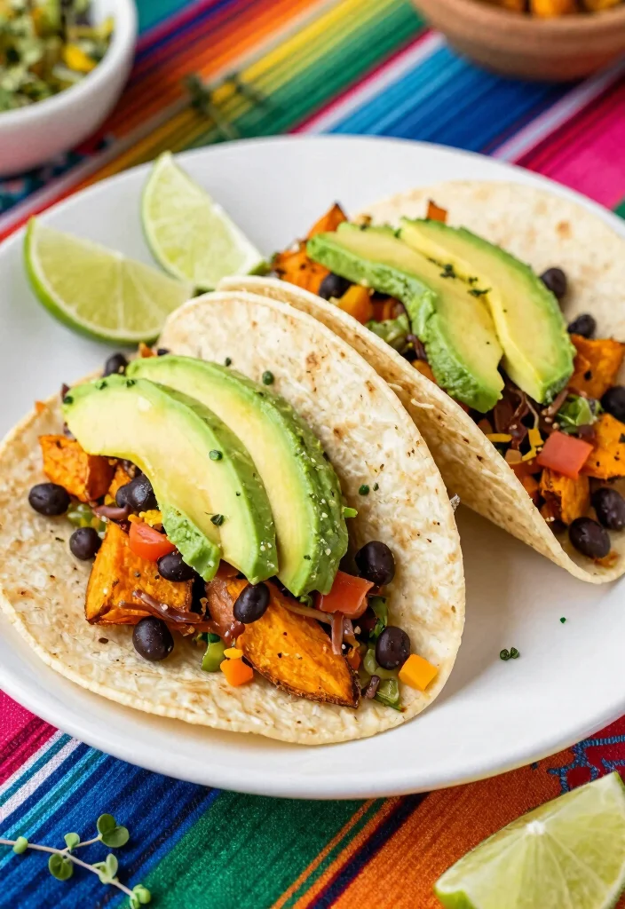 12 Spring Healthy Recipes for Fresh Seasonal Eating 111 12 Spring Healthy Recipes for Fresh Seasonal Eating - 11. Sweet Potato and Black Bean Tacos 1