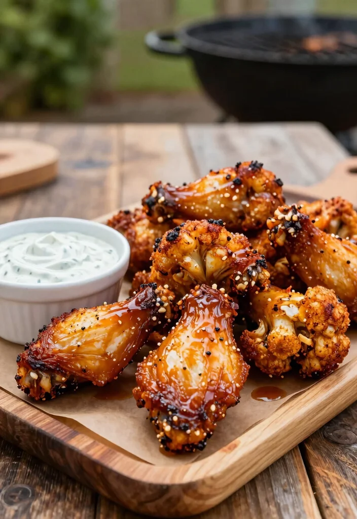 12 Vegan Barbecue Recipes for Smoky Plant Based Flavor 3. Smoky BBQ Cauliflower Wings 0